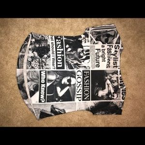 Fashion flowy t shirt